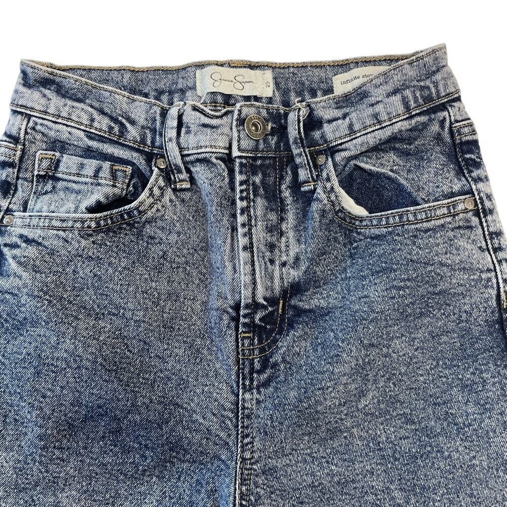 Jessica Simpson Infinite Stovepipe Crop Jeans Size 25‎